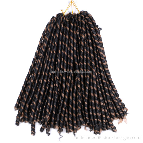 12 Inch Goddess Faux locs Crochet Hair 6  Crochet Hair Extensions Faux locs Braiding Hair Afro Kinky Soft Dreadlocs